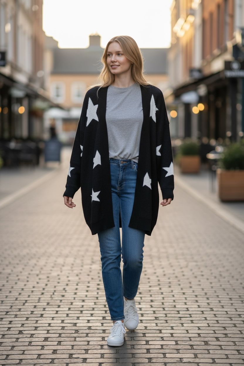 Stylish Cardigan Sweater