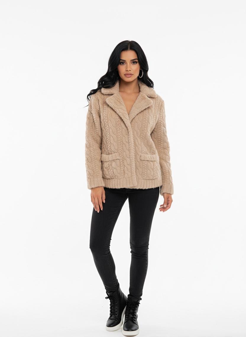 Luxury Faux Fur Winter Jacket